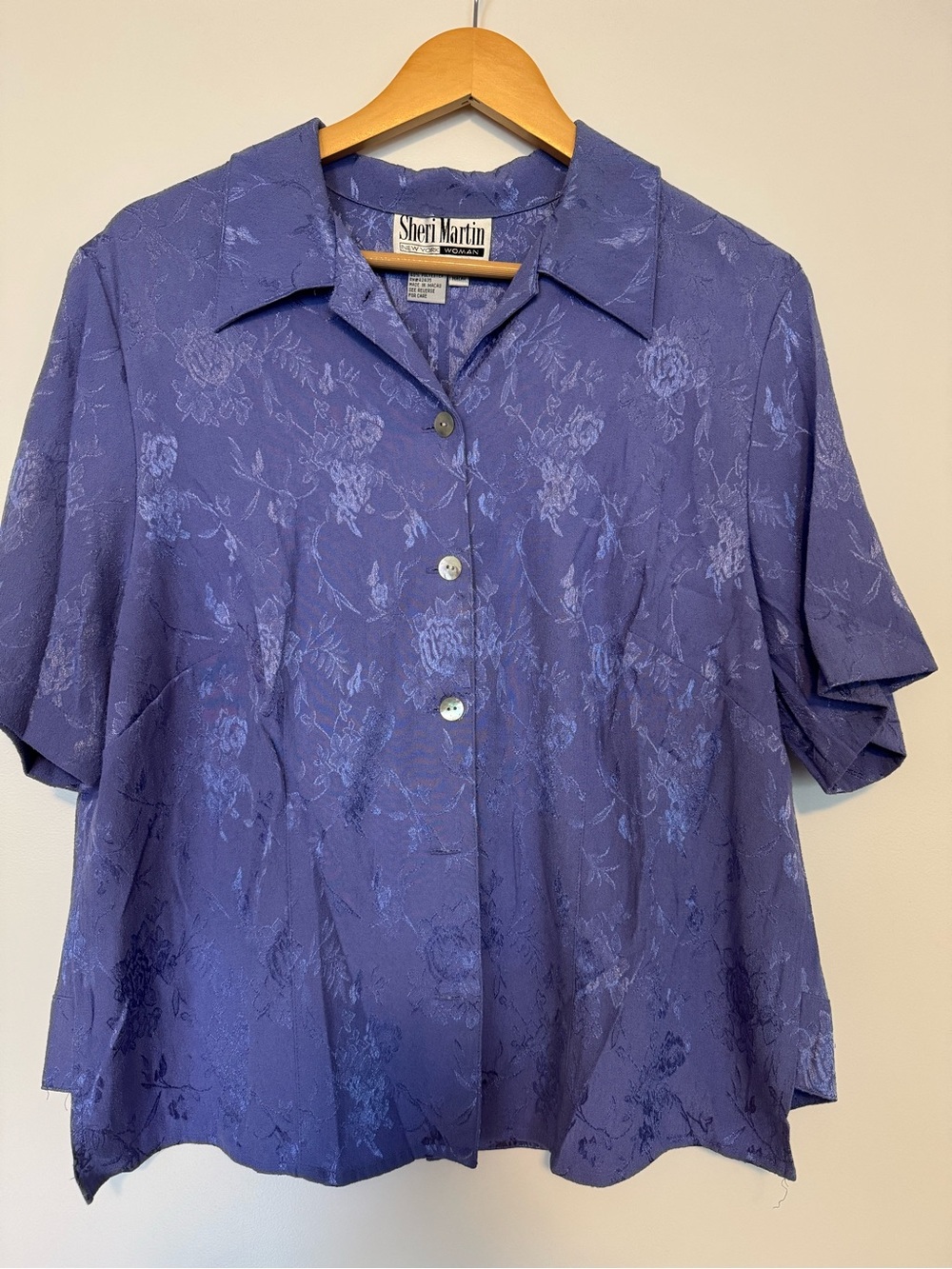 Vintage Sheri Martin Blouse - Sz 20